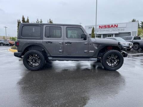 2019 Jeep Wrangler Unlimited for sale at Boaz at Puyallup Nissan. in Puyallup WA
