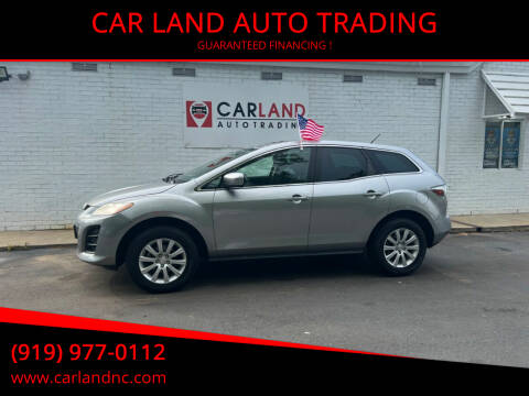2010 Mazda CX-7 for sale at CAR LAND  AUTO TRADING in Raleigh NC