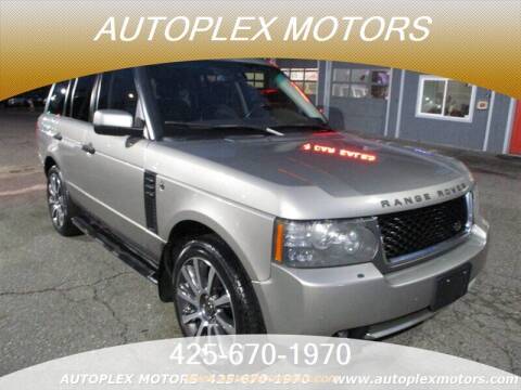 2010 Land Rover Range Rover for sale at Autoplex Motors in Lynnwood WA