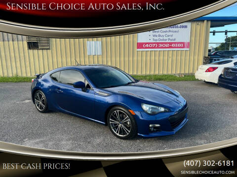 2013 Subaru BRZ for sale at Sensible Choice Auto Sales, Inc. in Longwood FL