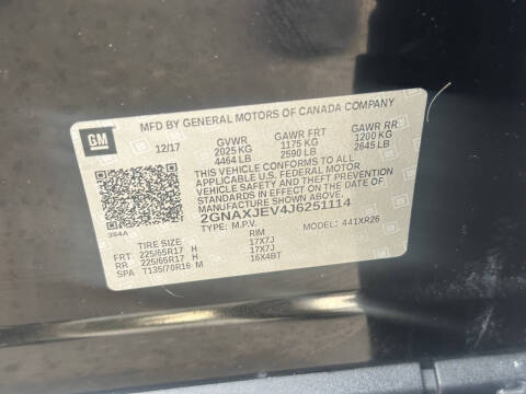 2018 Chevrolet Equinox LT