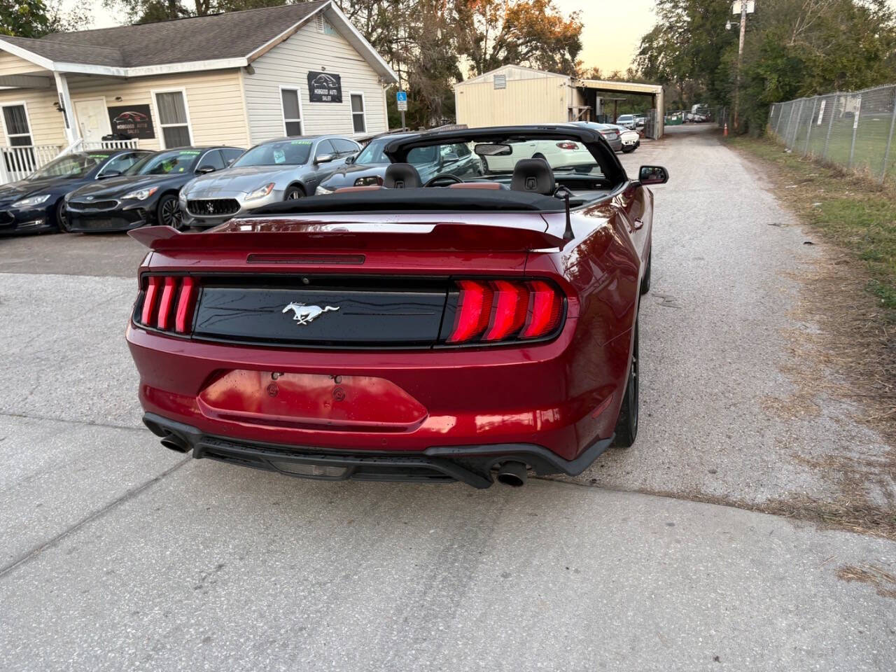 2019 Ford Mustang for sale at Hobgood Auto Sales in Land O Lakes, FL