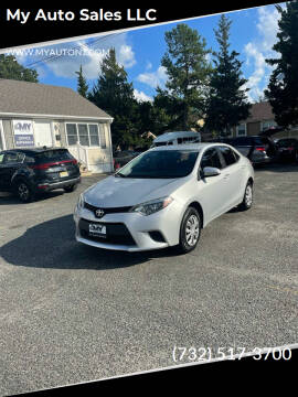 2016 Toyota Corolla for sale at My Auto Sales LLC in Lakewood NJ