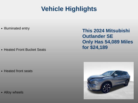 2024 Mitsubishi Outlander SE