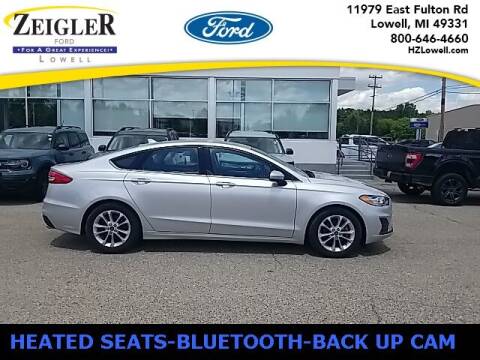 2019 Ford Fusion for sale at Zeigler Ford of Plainwell- Jeff Bishop in Plainwell MI