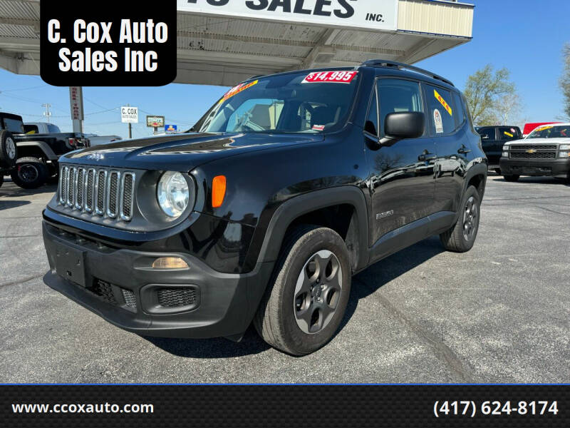 2018 Jeep Renegade for sale at C. Cox Auto Sales Inc in Joplin MO