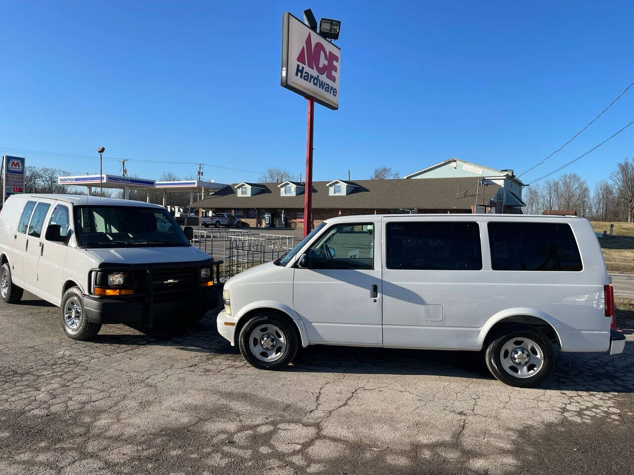 2003 clearance astro van