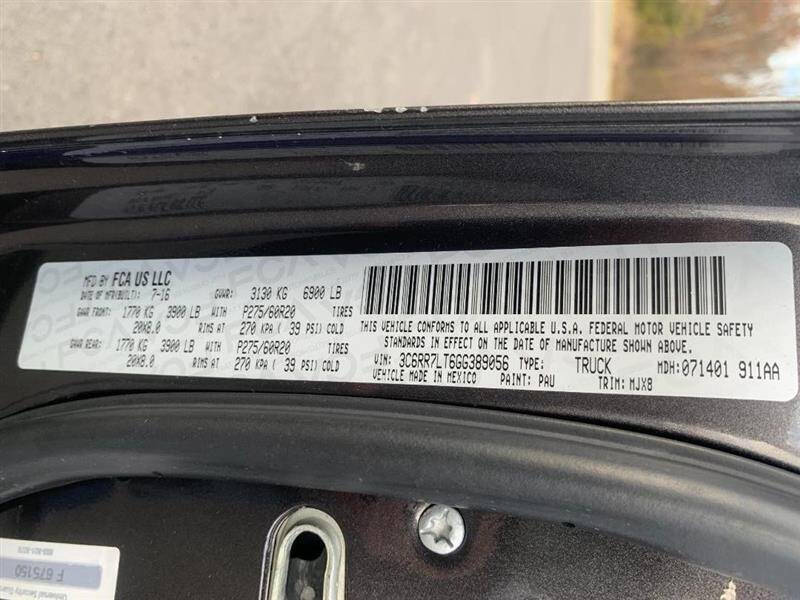 2016 RAM 1500 Big Horn