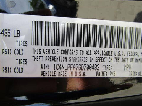 2016 Jeep Patriot Latitude