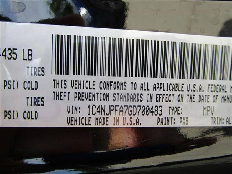 2016 Jeep Patriot Latitude