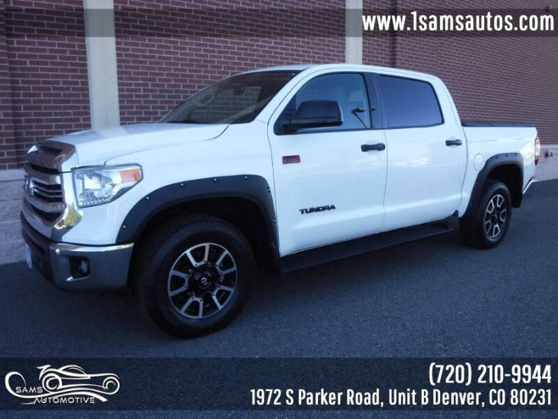 2017 Toyota Tundra for sale at SAM'S AUTOMOTIVE in Denver CO