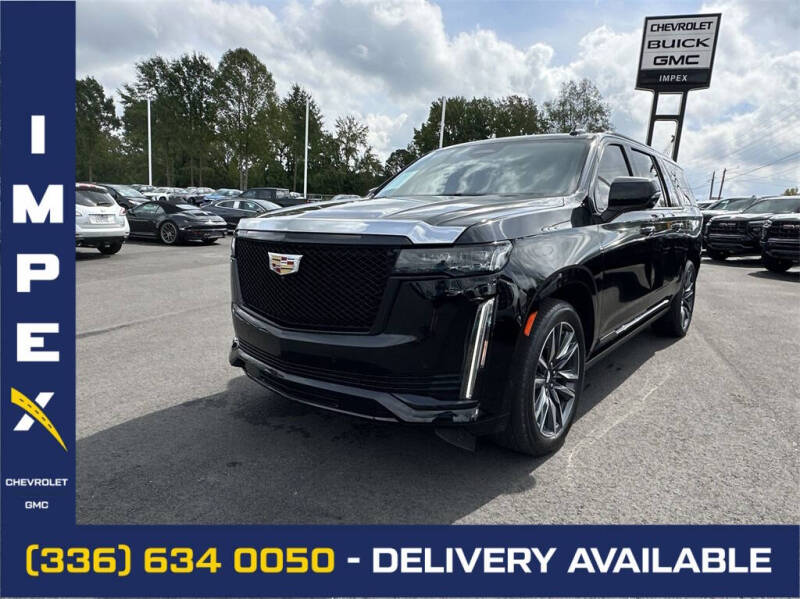 2022 Cadillac Escalade ESV for sale at Impex Chevrolet GMC in Reidsville NC