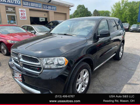 2013 Dodge Durango for sale at USA Auto Sales & Services, LLC in Mason OH