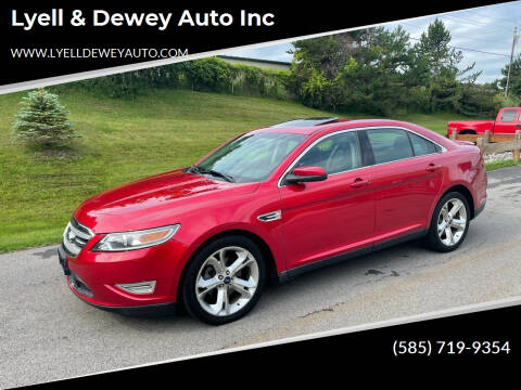 2010 Ford Taurus for sale at Lyell & Dewey Auto Inc in Rochester NY