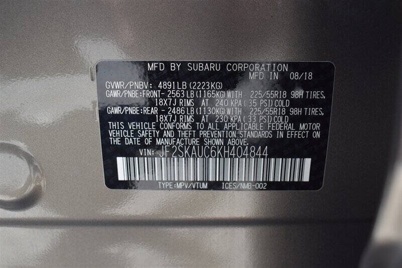 2019 Subaru Forester Limited