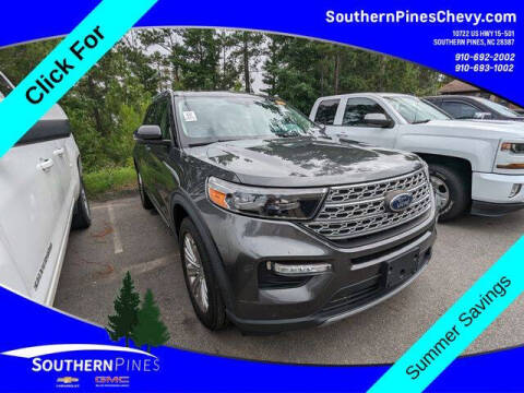 2020 Ford Explorer Hybrid for sale at PHIL SMITH AUTOMOTIVE GROUP - SOUTHERN PINES GM in Southern Pines NC