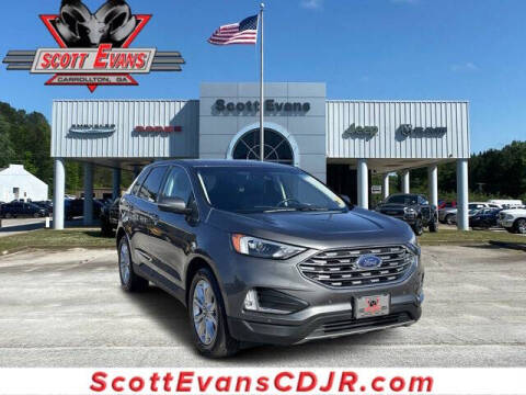 2022 Ford Edge for sale at SCOTT EVANS CHRYSLER DODGE in Carrollton GA