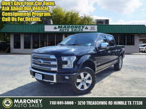 2017 Ford F-150 for sale at Maroney Auto Sales in Humble TX