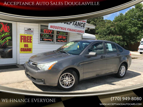 2009 Ford Focus for sale at Acceptance Auto Sales Douglasville in Douglasville GA