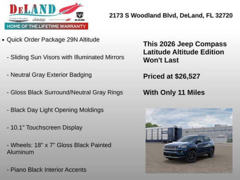 2026 Jeep Compass Latitude