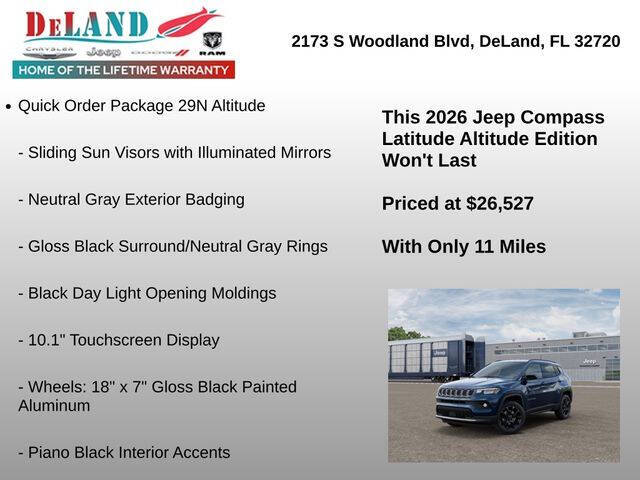 2026 Jeep Compass Latitude