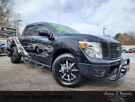 2017 Nissan Titan for sale at Seven X Motors inc. in Mongaup Valley NY