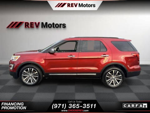 2017 Ford Explorer Platinum