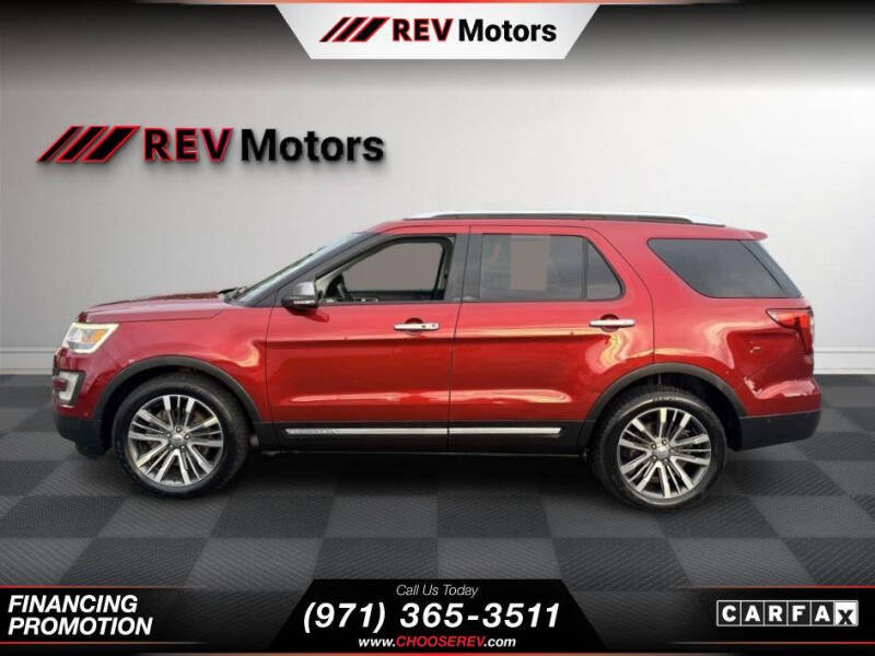 2017 Ford Explorer Platinum