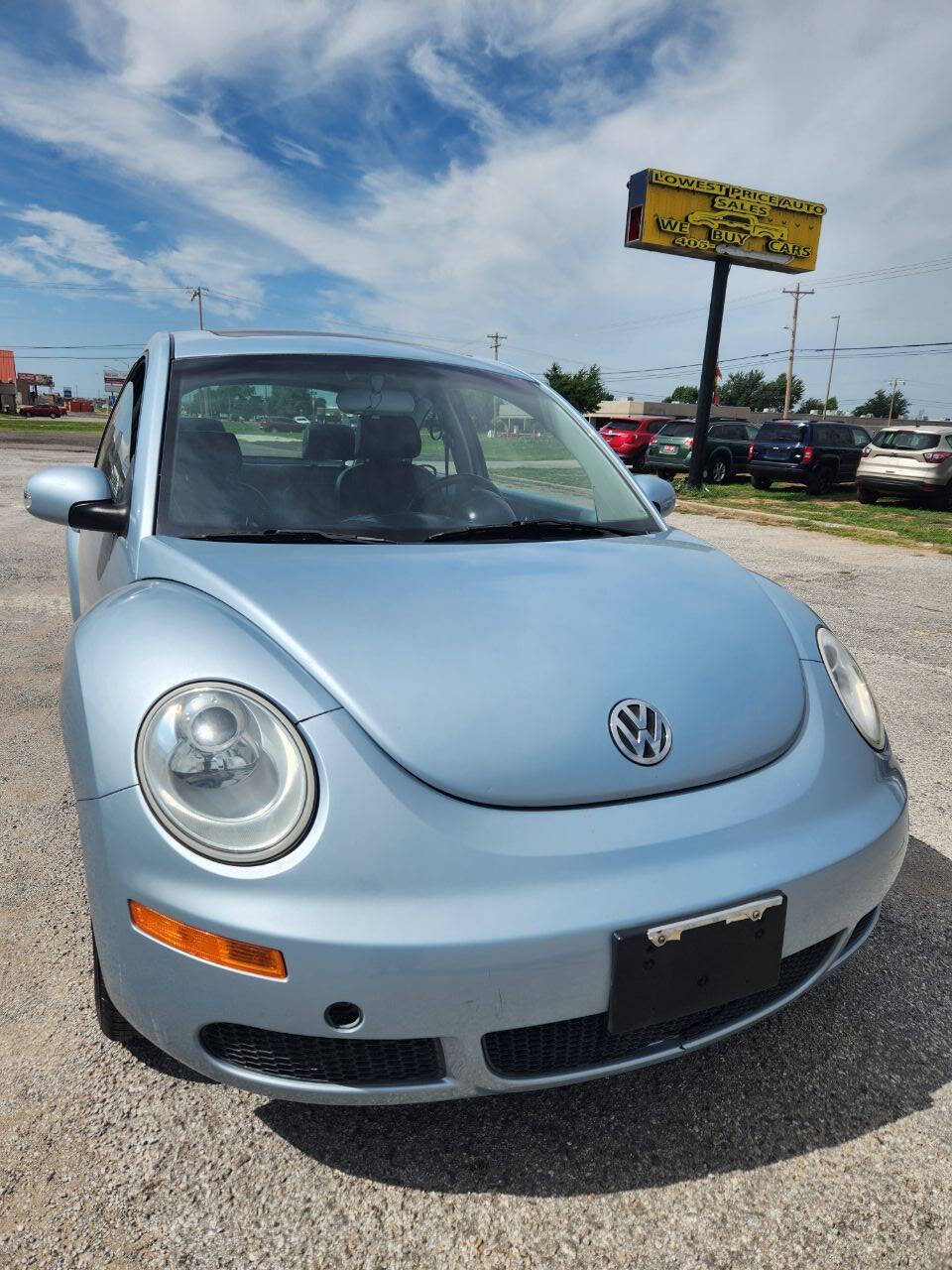 Blue 2009 Volkswagen New Beetle Base 2dr Coupe 6A 2
