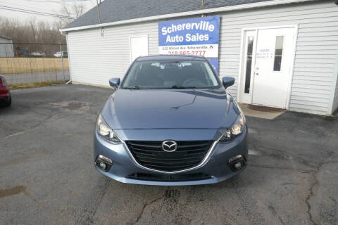 2015 Mazda MAZDA3 for sale at SCHERERVILLE AUTO SALES in Schererville IN