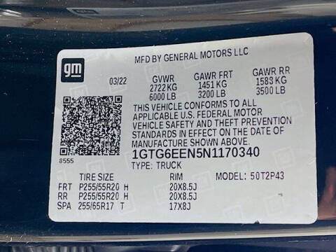 2022 GMC Canyon