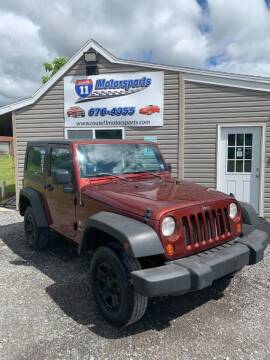 2007 Jeep Wrangler for sale at ROUTE 11 MOTOR SPORTS in Central Square NY