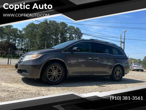 2013 Honda Odyssey for sale at Coptic Auto in Wilson NC