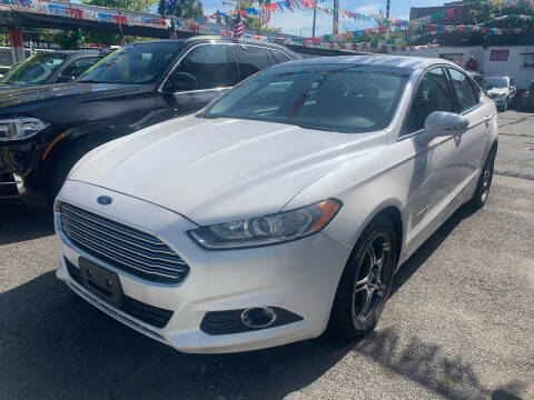 2013 Ford Fusion Hybrid for sale at Gallery Auto Sales and Repair Corp. in Bronx NY