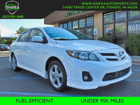 2012 Toyota Corolla for sale at Omega Autosports of Fishers in Fishers IN