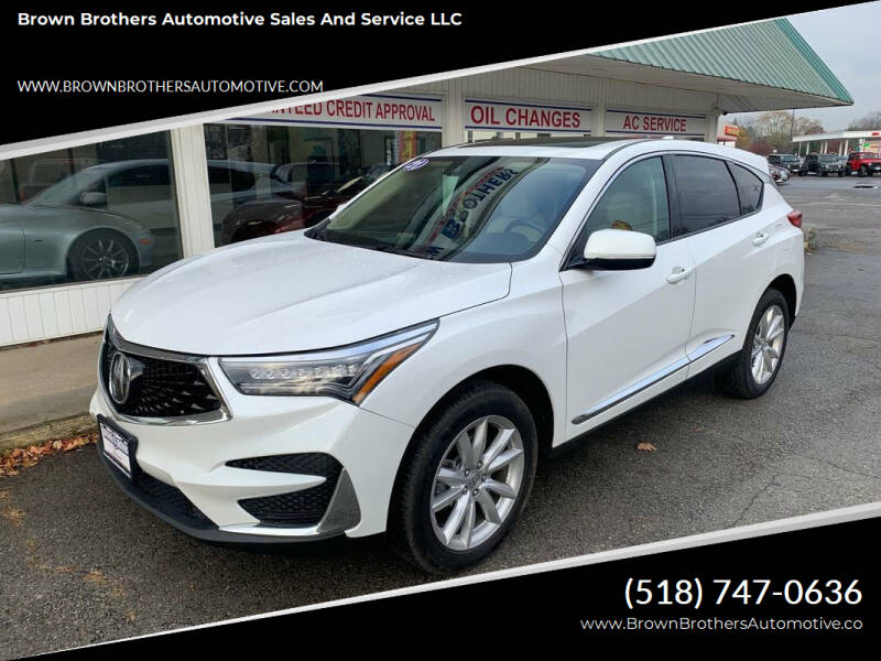 2021 Acura RDX for sale at Brown Brothers Automotive Sales And Service LLC in Hudson Falls NY