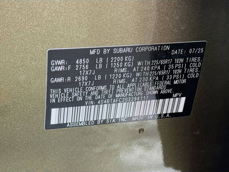 2025 Subaru Outback Premium