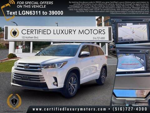 2018 Toyota Highlander for sale at Certified Luxury Motors in Great Neck NY