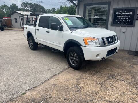 2015 Nissan Titan for sale at Rutledge Auto Group in Palestine TX
