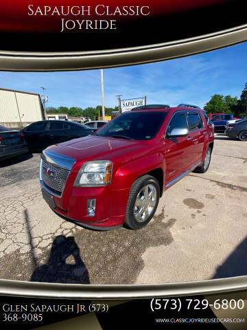 2013 GMC Terrain for sale at Sapaugh Classic Joyride in Salem MO