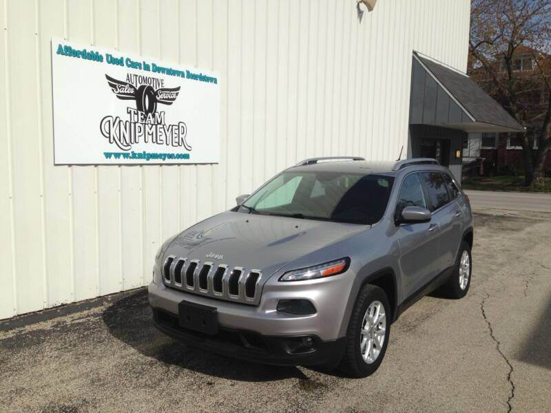 2014 Jeep Cherokee for sale at Team Knipmeyer in Beardstown IL