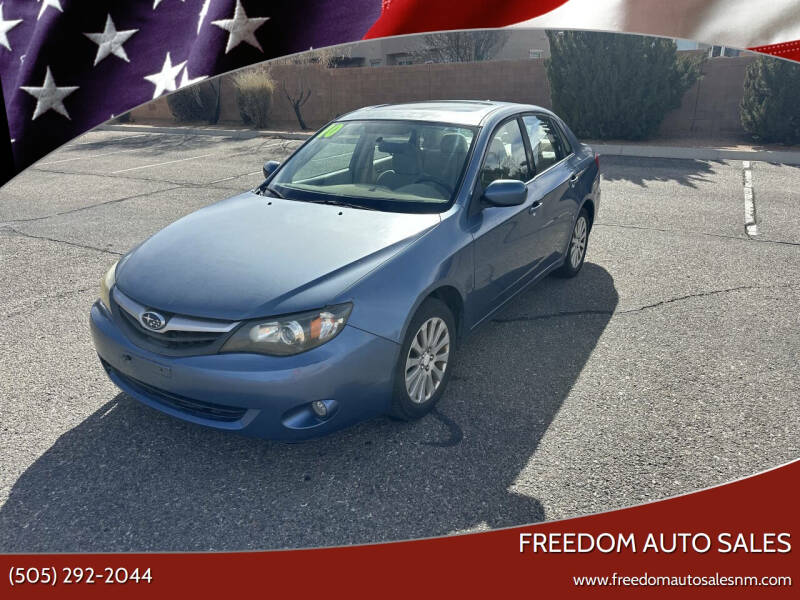 2010 Subaru Impreza for sale at Freedom Auto Sales in Albuquerque NM