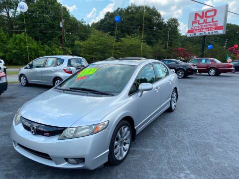 2009 Honda Civic for sale at No Full Coverage Auto Sales in Austell GA
