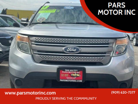 2013 Ford Explorer for sale at PARS MOTOR INC in Pomona CA