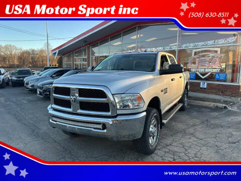 2017 RAM 2500 for sale at USA Motor Sport inc in Marlborough MA
