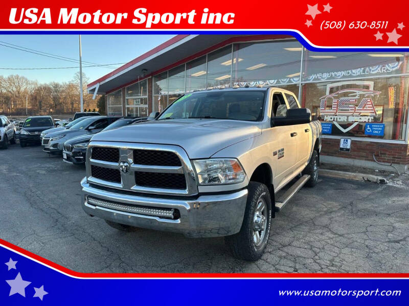 2017 RAM 2500 for sale at USA Motor Sport inc in Marlborough MA