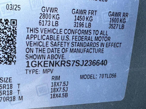 2025 GMC Acadia Elevation