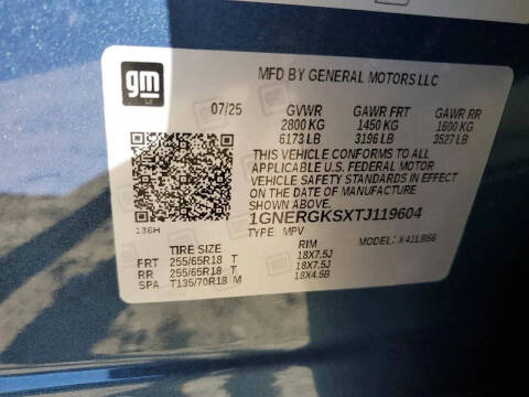 2026 Chevrolet Traverse LT