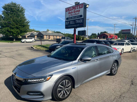 2019 Honda Accord Hybrid for sale at Unlimited Auto Group in West Chester OH