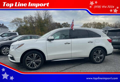 2017 Acura MDX for sale at Top Line Import in Haverhill MA